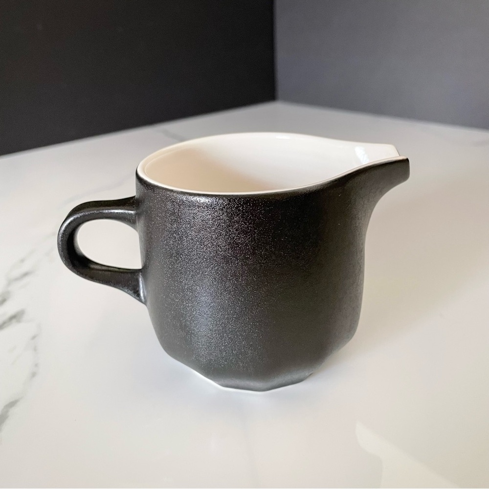Black Pepper Creamer Pitcher - Vera Neumann for Mikasa
